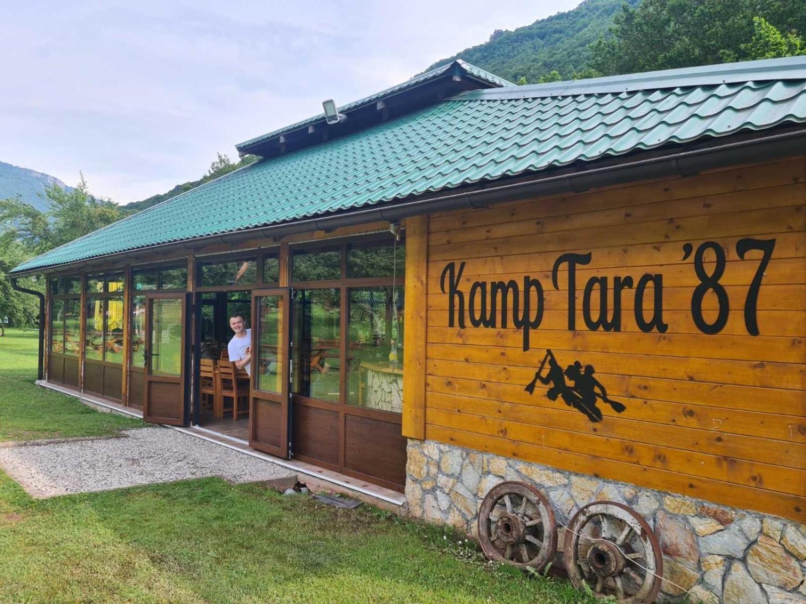Отель Rafting Camp Tara 87 Hum Экстерьер фото